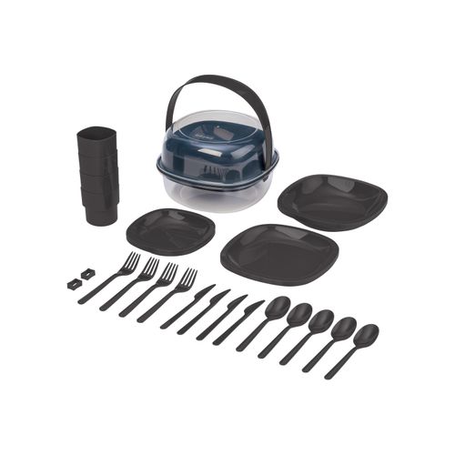 CRIVIT Camping-Geschirr, 33-teilig