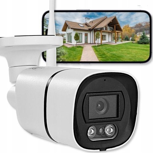 Outdoor WIFI IP Kamera FULL HD 4x ZOOM Metall 3MPx Benachrichtigung 1080p