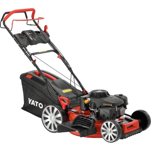 Benzin Rasenmäher 4,5kW 53cm mit Antrieb und Seitenauswurf