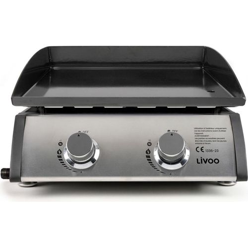 Gasgrill mit 2 Brennern - Livoo
