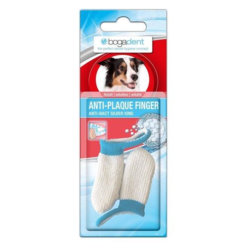 Bogar Bogadent Anti-Plaque Finger for Adult Dogs (2-Pack)