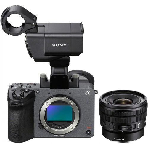 Sony ILME-FX2 + XLR-Griff + SEL PZ 10-20mm f4 G - nach 300 EUR Sony FX2 / FX30 Sofortrabatt-Aktion