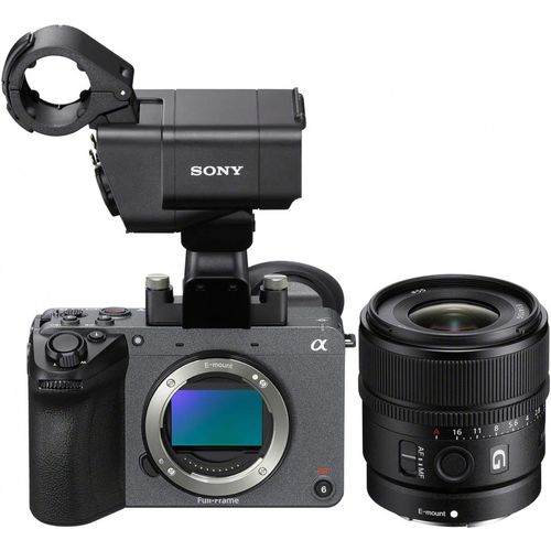Sony ILME-FX2 + XLR-Griff + SEL 15mm f1,4 G - nach 300 EUR Sony FX2 / FX30 Sofortrabatt-Aktion