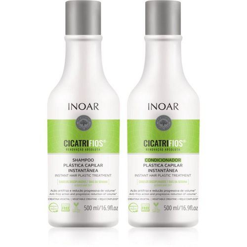 INOAR CicatriFios set voor Beschadigd en Broos Haar 2x500 ml