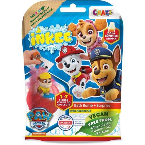 Craze INKEE Paw Patrol badbom met verrassing 3y+ 1 st