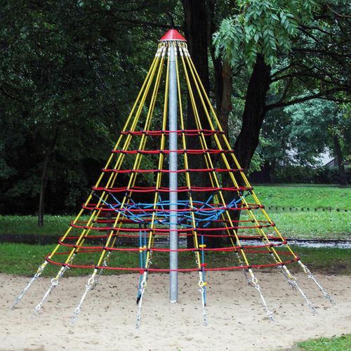 Huck Seilspielgeräte Cheops-Pyramide "Mini", Zum Einbetonieren