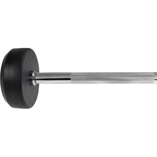 Gummibeschichtete Langhantel, 50 kg, Fitnessgerät