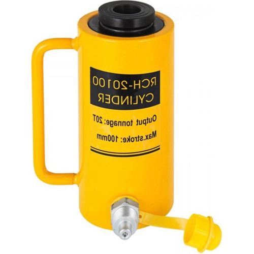 Hydraulische Zylinderkrik – 20 Tonnen – Hohler Kolben – Industrie-Kraftzylinder – 100mm Hub