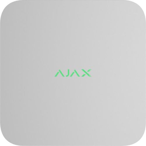 Ajax 8 Kanal NVR Rekorder 4K 12VDC Weiß