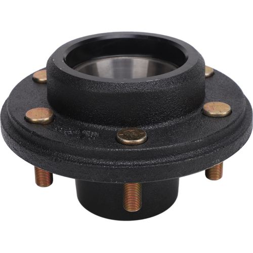 Anhängerachsen-Kit mit 6 auf 5,5 Zoll Bolzenspannrolle, 6000 Pfund Kapazität, 2 Zoll runder BT8-Spindel für Frachtboote