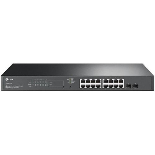 Gigabit PoE-Switch L2, 16x PoE, 2x SFP, Omada Integration, 150W