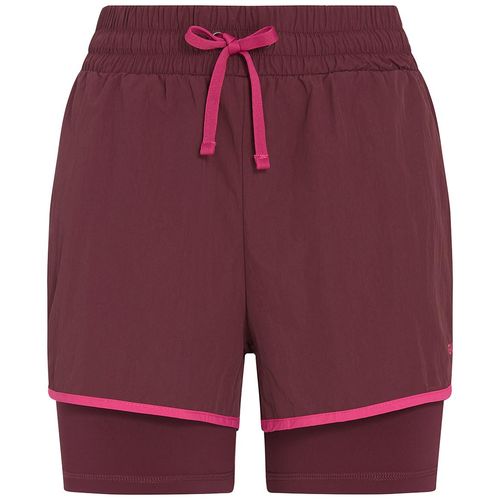 Damen Sport-Shorts zweilagig