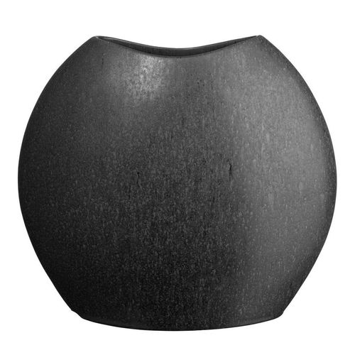 ASA Vase Moon , Schwarz , Keramik , 32 cm , Dekoration, Vasen, Keramikvasen