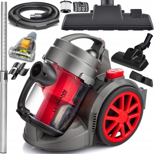 Beutelloser Zyklonstaubsauger 4000W Turbo Bürsteneinstellung, Hepa-Filter