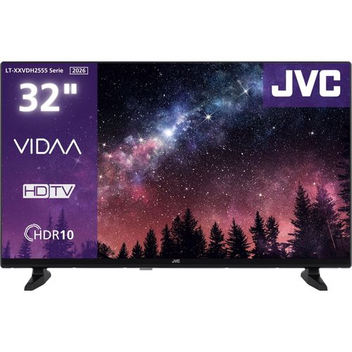 JVC LT-32VDH2555 Fernseher 32 Zoll Smart TV VIDAA HD-Ready HDR TV mit Triple-Tuner, LED TV (2026)