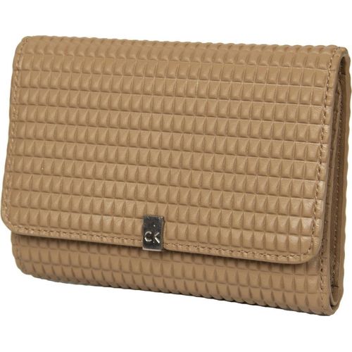 Damen Geldbörse CK CALVIN KLEIN Artikel KRL102PMF00 - cm. 13 x 10, UNICA - ONE SIZE, Poliuretano 100%