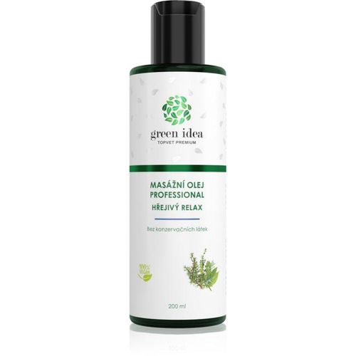 Green Idea Massage oil warm relaxation Massage Olie 200 ml
