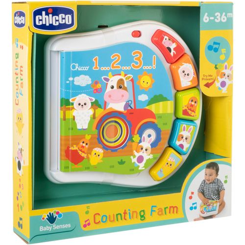 Lernspielzeug CHICCO "Zahlen Farmbuch", bunt, Lernspielzeug, KinderB:19cm H:4cm L:19cm, B:19cm H:4cm L:19cm