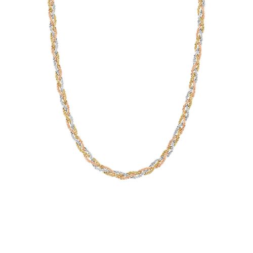 Collier LADY, silber (silber 925), Halsketten, Damen, N-Groesse, Silber 925 (Sterlingsilber), L: 50, Collier