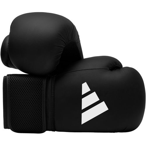 Boxhandschuhe ADIDAS PERFORMANCE "Adidas Hybrid 25" Gr. 12, schwarz, Boxhandschuhe, 12 12, Kunstleder