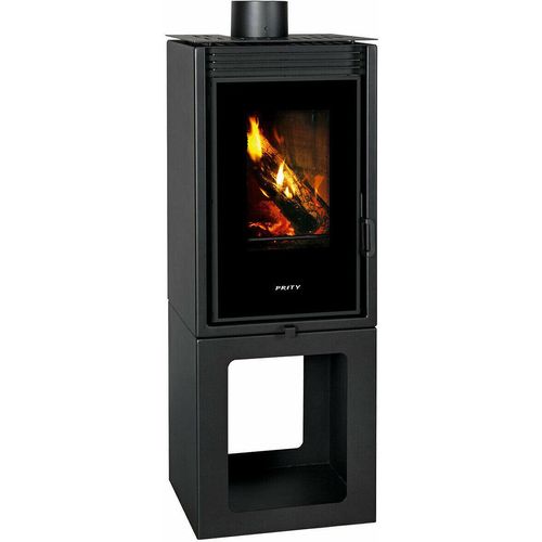 - Kaminofen mit Große Frontscheibe - Prity PMV-TV - 11 kw