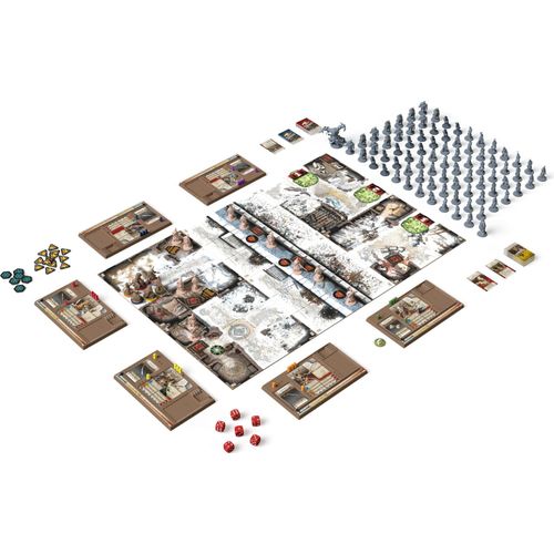 Zombicide: Weißer Tod Strategiespiel für 1-6 Spieler, 60 Min.