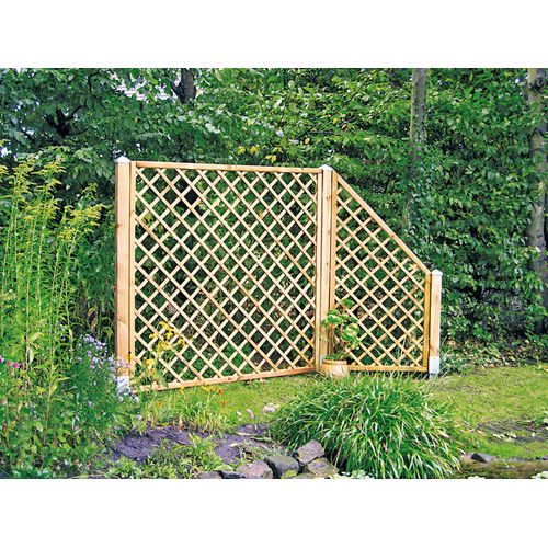 T&J DIAGONAL Rankzaun 10 x 10 cm 60 x 180 cm