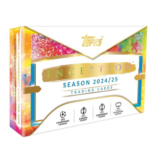 Topps Inception UEFA Club Competitions 2024/25 Hobby Box