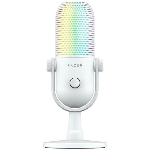 Razer Seiren V3 Chroma RGB-USB-Mikrofon mit Tap-to-Mute, weiß