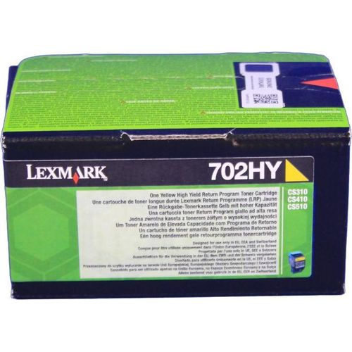 Original Rückgabe Toner für LEXMARK CS310DN gelb HC