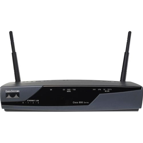 Cisco 877, 10, 100 Mbit/Sek, Ethernet (RJ-45), BGP, EIGRP, OSPF, SNMP, HTTP, Telnet, IPSec, PPPoE, PPTP, L2TP, 3DES, AES