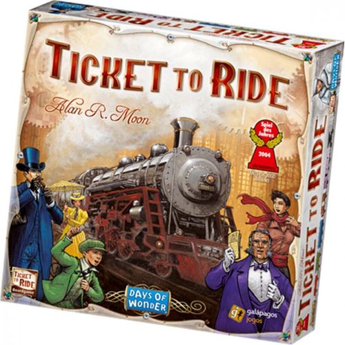 Asmodee Ticket to Ride, Brettspiel, Strategie, 30 min, Familienspiel