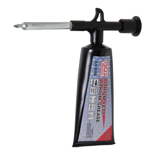 BGS Mini-Fettpresse mit 100 g Lithium-Fett (1 Tube) 9311 ; BGS technic)