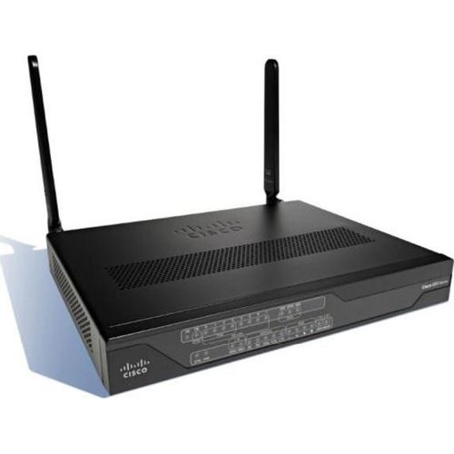 Cisco C896VAG-LTE ADSL2+, VDSL, Mobilfunk Modem/Wireless Router - 4G - LTE 800, LTE 900, LTE 1800, LTE 2100, LTE 2600, WCDMA 850, WCDMA 900, WCDMA 1900, WCDMA 2100 - LTE, HSPA+, UMTS - 2 x Antenne2 x Extern) - 8 x Netzwerk-Anschluss - 1 x Breitband-Anschluss - USB - PoE Ports - Gigabit-Ethernet - VPN unterstützt - Desktop