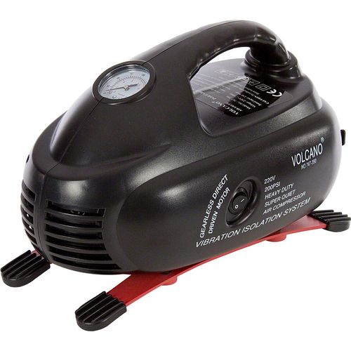 Ballkompressor Volcano elektrische Ballpumpe Druckluftpumpe Fußball Kompressor