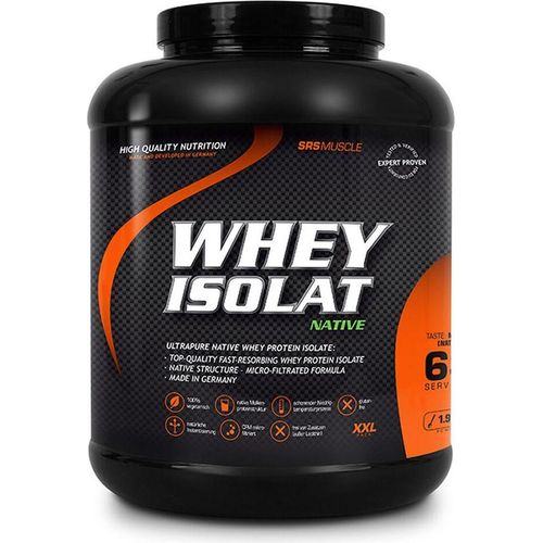 SRS Whey Isolat - 1900g Dose native