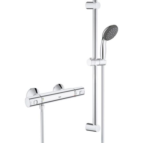 GROHE GROHE Precision Start Thermostat-Brausegarnitur - Mit Vitalio Brausegarnitur - 15 cm Herzabstand