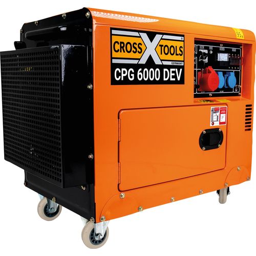 CROSS TOOLS CPG 6000 DEV, 230 V und 400V Anschluss, 4.200 W Dauerleistung