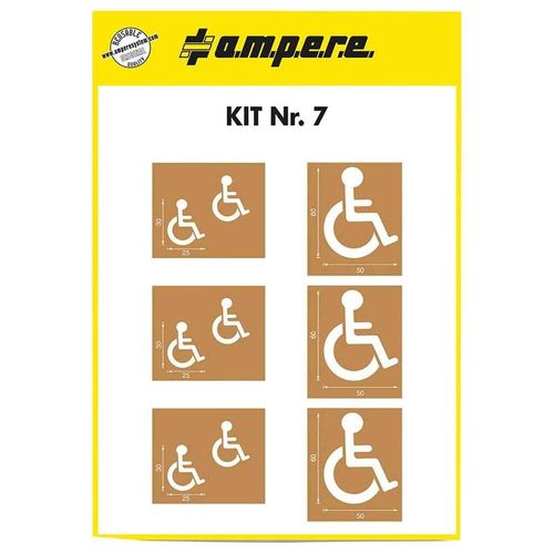 Schablonenset Schablonen KIT Nr. 7