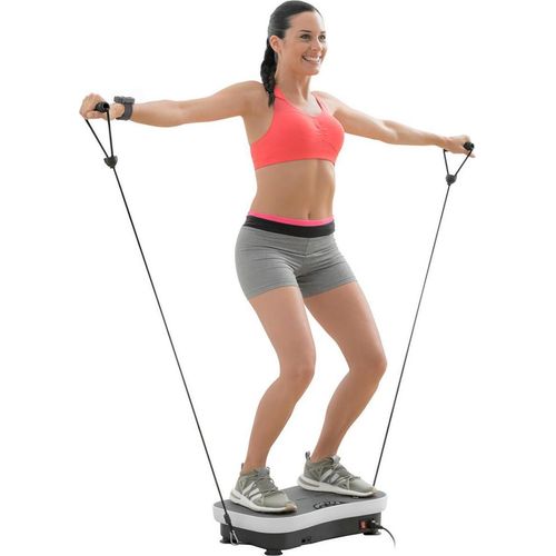 Vibrationstrainingsplatte mit Zubehör und Übungsanleitung Vybeform InnovaGoods