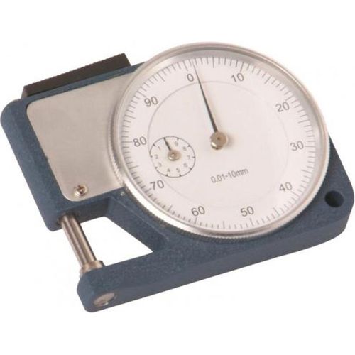 Haarstärkenmessgerät, Messbereich 0-10 mm, Ablesung 0,01 mm, Taschenausführung im Etui
