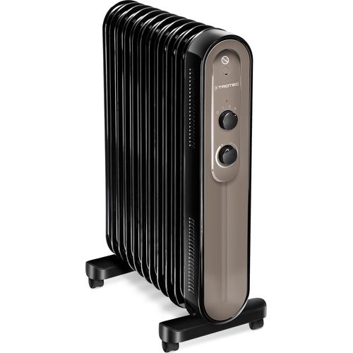 TROTEC Ölradiator TRH 24 E | Heizer | Beheizung | 2.200 W Leistung3 Leistungsstufen (1.000 W / 1.200 W / 2.200 W)