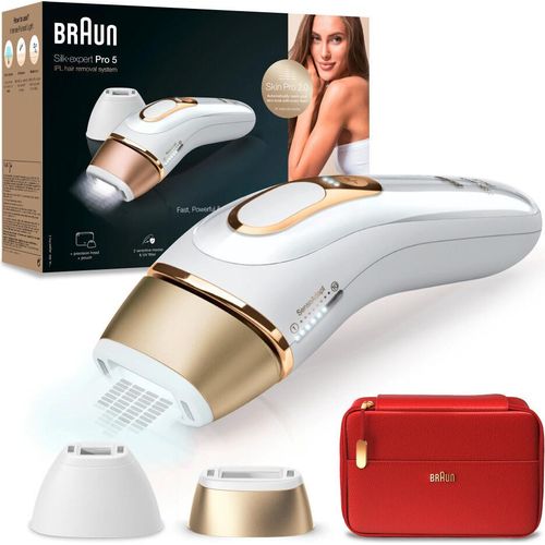 Braun Silk-expert Pro IPL PL5160 Lichtimpulstechnologie (IPL) Gold, Weiß