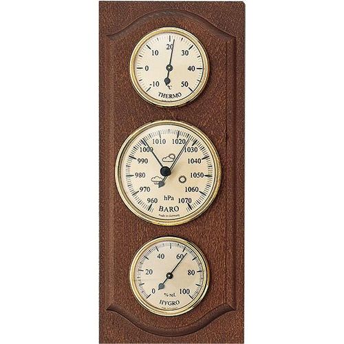 SELVA Wetterstation mit Thermometer, Barometer und Hygrometer