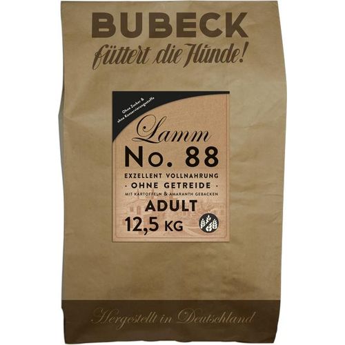 Trockenfutter getreidefrei gebacken mit Lamm von Bubeck 12,5Kg