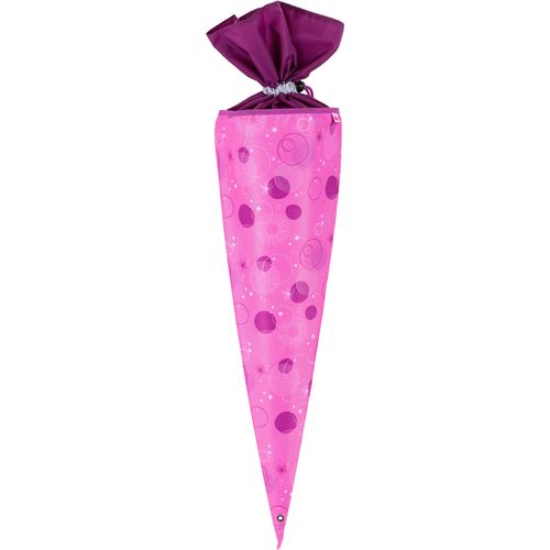 Schultüte MCNEILL "Schultüte, Pinky", Kinder, Gr. B/H/L: 70cm, pink (pinky), Polyester, Papierdekoration