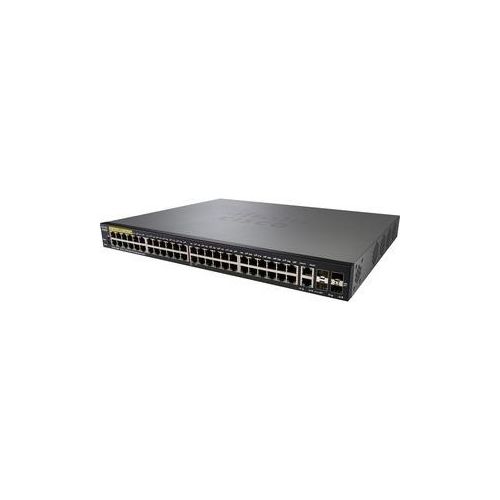 Cisco Small Business SF350-48MP, Managed, L2/L3, Fast Ethernet (10/100), Power over Ethernet (PoE), Rack-Einbau, 1U