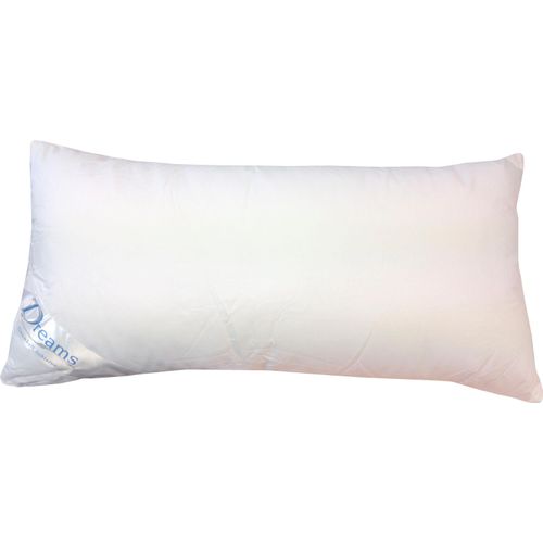 3-Kammer-Kopfkissen DREAMS "3-Kammer-Kissen Luxus", weiß, B:40cm L:80cm, Bezug: 100% Baumwolle. Füllung Außenkammer: 100% Polyester. Füllung Innenkammer: 100% Polyester, Kopfkissen