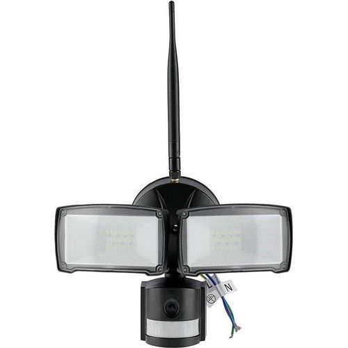 Scheinwerfer LED mit WiFi Sensor Camera Gehuse schwarz 600lm 18W 5917/VTAC