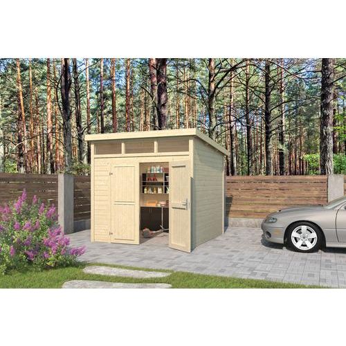 Gartenhaus Outdoor Life Kibo 3 270 x 274,1 cm natur